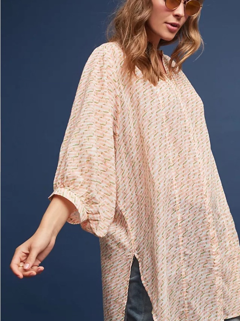 Anthropologie Maeve Tunic Top